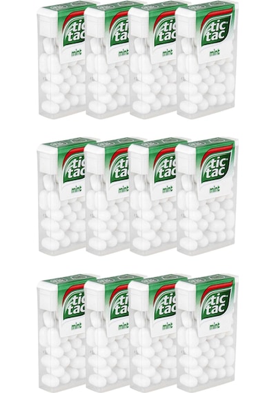 Tic Tac Nane Aromalı Şeker 18 Gr. (12 Adet)