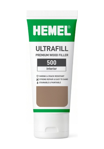 Hemel Ultrafill Premium İç Mekan Ahşap Tamir Macunu Su Bazlı Wallnut 200 Gr
