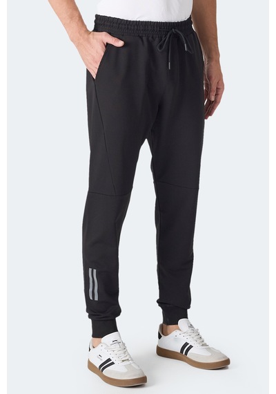 Slazenger Infernal 2 Li Set Erkek Eşofman Altı Siyah - Koyu Gri