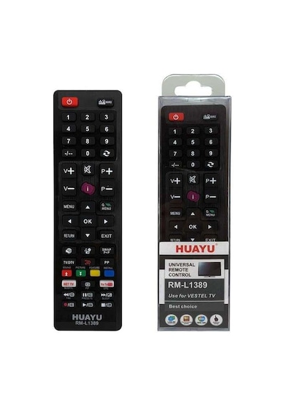 Huayu Rm-l1389 Netflix - Youtube Tuşlu Vestel Uyumlu Universal Lcd Led Tv Kumandası