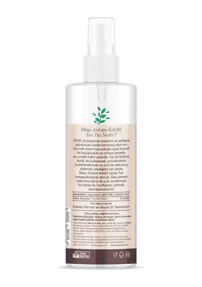Mayi Kekikli Sıvı Tuz 150 Ml E