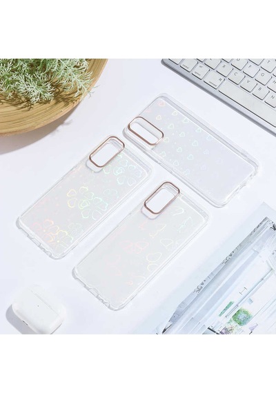 Vivo Y11s Kılıf Zore Sidney Desenli Sert Kapak Flower No3
