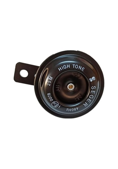 Seger Motorsiklet Kornası 12 Volt/küçük Kafa/siyah