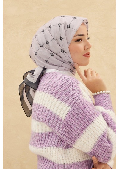 Silk Home Olinda Eşarp - Toz Pembe - Toz Pembe