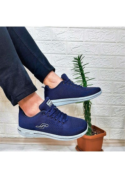 Jump 24937-24938 Lacivert Fuspetli Hafif Rahat Spor Ayakkabı 001