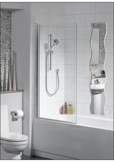Dalgalı Boy Banyo Salon Antre Koridor Akrilik Duvar Aynası Ayna