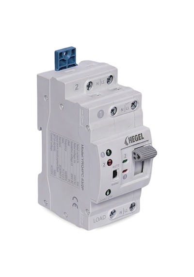 Hegel -inges 63 Amper Otomatik Transfer Switch - Karavan , Tekne İç Tesisat Ve Dış Şebeke Ayırıcı