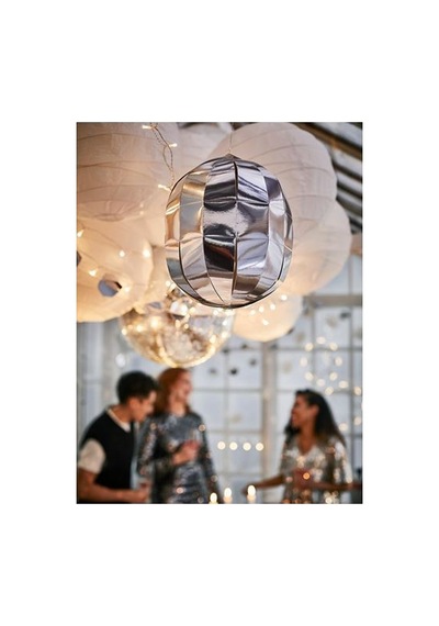 Ikea Fröjda Dekoratif Aksesuar, Krom Kaplama, 30 Cm