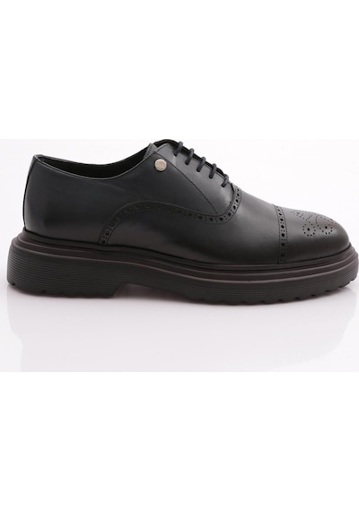 Dgn 10053 Erkek Oxford Ayakkabi 10053-2530-R6000 Lacivert