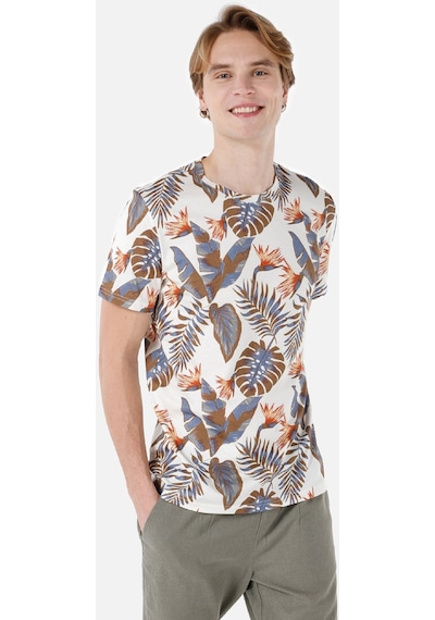 Colin's Colins Bej Erkek Tshirt K.Kol Cl1067731 Q1.V2 Beı Bej