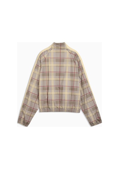Puma T7 Tartan Kadın Bej Ceket 636628-81 Krem