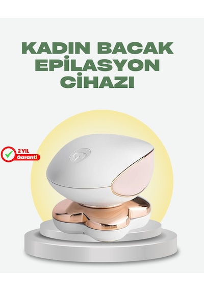 Vücut Tüy Temizleme Cihazı Ağrısız Tıraş Dört Kesici Başlık