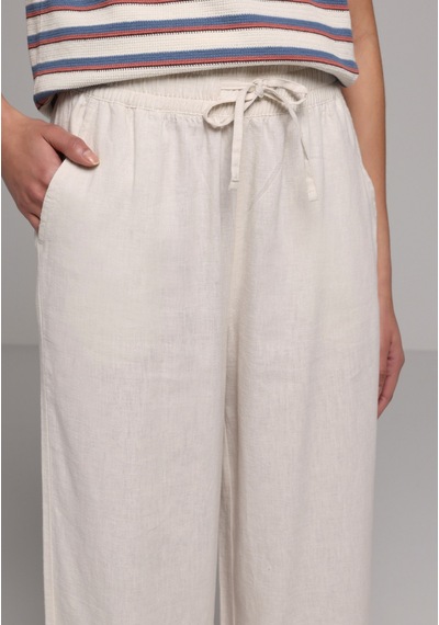 Colin's Colins Regular Fit Yüksel Bel Geniş Paça Kadın Bej Pantolon Cl1079432 Q1.v2 Beı Bej