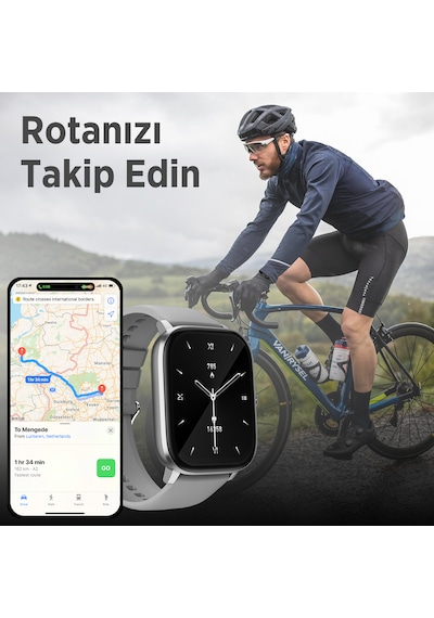 Bix SW03 2.01" Akıllı Saat (Distribütör Garantili)