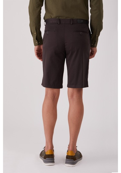 Dufy Koyu Gri Erkek Regular Fit Short - 86805 Koyu Gri
