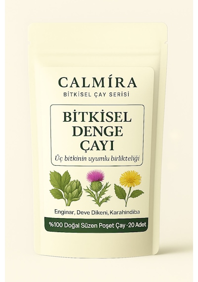 Calmira Enginar - Deve Dikeni - Karahindiba 20 Süzen Poşet Çay Bitkisel Denge Çayı
