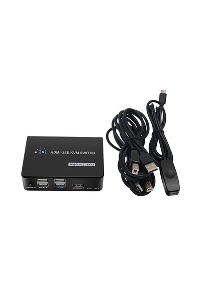 Pm-11789 4k Hdmı Usb Kvm Swıtch 2x1
