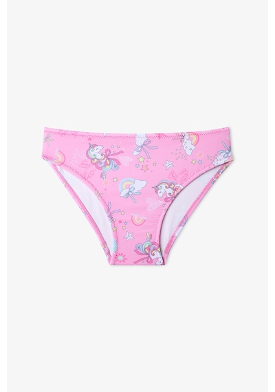 Penti Renkli Kız Çocuk Uniribbon Halter Bikini Takımı