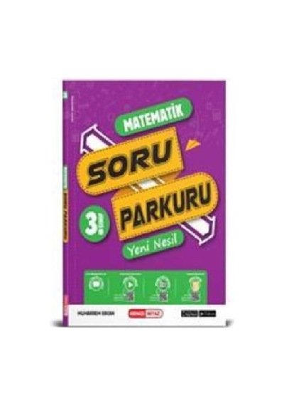 Kırmızı Beyaz 3. Sınıf Soru Bankası Parkuru Seti Hediyeli 2022-23-Harry Potter Kitap Ayracı Hediye