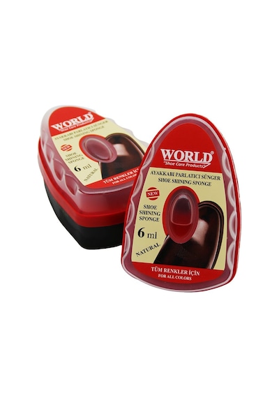 World Ayakkabı Parlatıcı Sünger 6ml Hazneli - 6'li Paket Diğer
