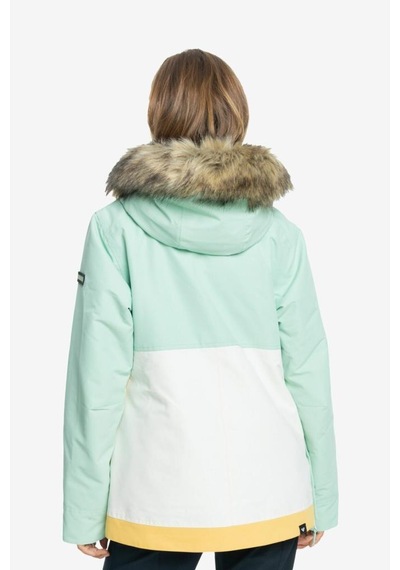 Roxy Shelter Jk Snowbord Kadın Ceket Su Yeşili