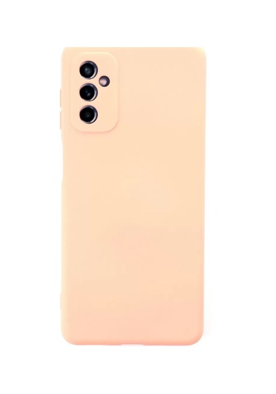 Newface Samsung Galaxy M52 5g Kılıf Nano İçi Kadife Silikon - Pudra