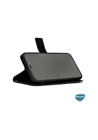 Samsung Galaxy A04e İçin Kılıf Delux Leather Wallet Siyah Galaxy A04e İle Uyumlu Kılıf - Siyah Diğer