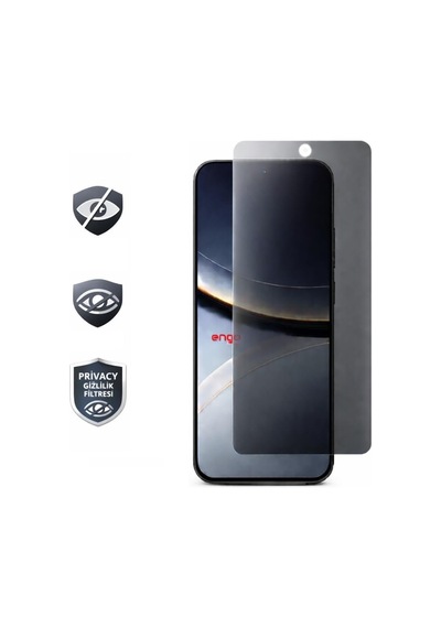 Honor Magic8 Pro İle Uyumlu Hayalet Ekran Koruyucu, 9h Temperli Nano Kırılmaz Esnek Cam, Yandan Görünmeyen Anti-spy