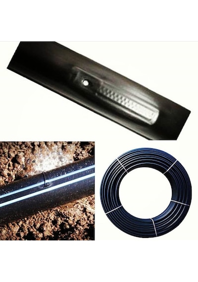 16 Mm Damlama Sulama 33 Cm Delikli Boru 50 Mt Ve Ek Parça Set