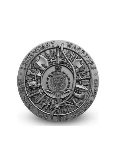 Agakulche Spartacus Altın Kaplama Ngc Sertifikalı Gümüş Sikke Coin