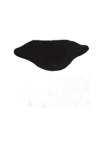 Neopren Balıkava Boyunluk Maske (Siyah)