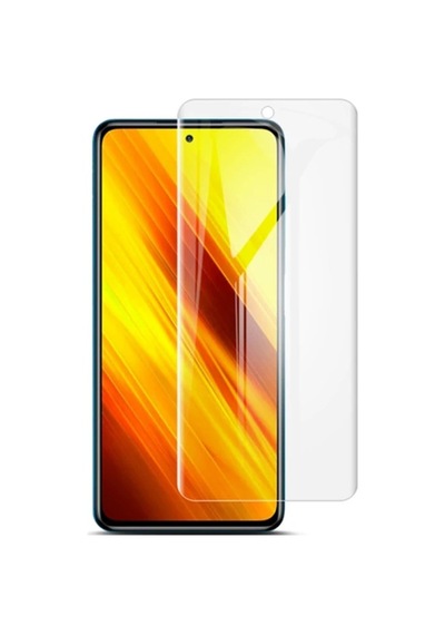 Xiaomi Poco X3 Full Kaplama Hidrojel Film Ekran Koruyucu- 5775 Renk: Şeffaf 2