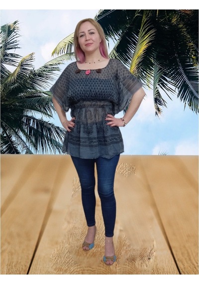 Plaj Elbisesi Pareo (555259869) Beyaz