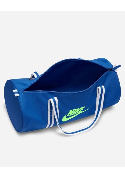 Nike Heritage Duff 30 Lt Unisex 53,5cm X 25,5cm X 25,5cm Günlük Stil Çanta Mavi Mavi̇