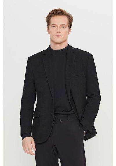 Premıum Altınyıldız Erkek Sıyah Yünlü Regular Fit Normal Kesim Mono Yaka Kapak Cepli Blazer Ceket Siyah Premıum Altınyıldız Erkek Sıyah Yünlü Regular Fit Normal Kesim Mono Yaka Kapak Cepli Blazer Ceket Siyah