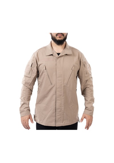 Ballıstıc Defence Warden 1.0 Operasyonel Taktik Tişört - Bej