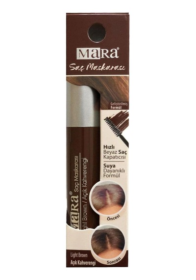 Mara Kozmetik Saç Maskarası Açık Kahve 1 Paket 1 X 250 G
