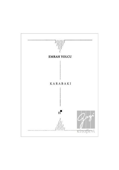 Karabakı - Emrah Yolcu - Norgunk Yayıncılık