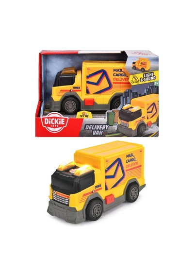 Dickie Toys Işıklı Ve Sesli Posta Teslimat Kamyonu 15 Cm