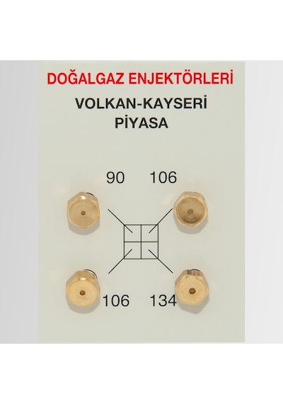 100 Takım Doğalgaz Dönüşüm Ocak Memesi Piyasa