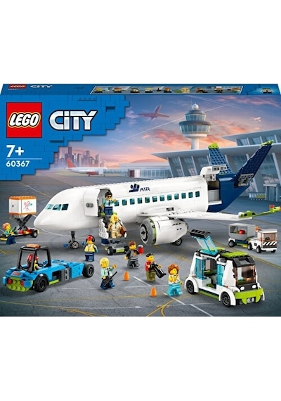 LEGO® City 60367 Yolcu Uçağı Yaratıcı Oyuncak Yapım Seti 930 Parça