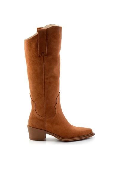 Bambi Taba Leather Kadın Çizme K03274324002 Taba