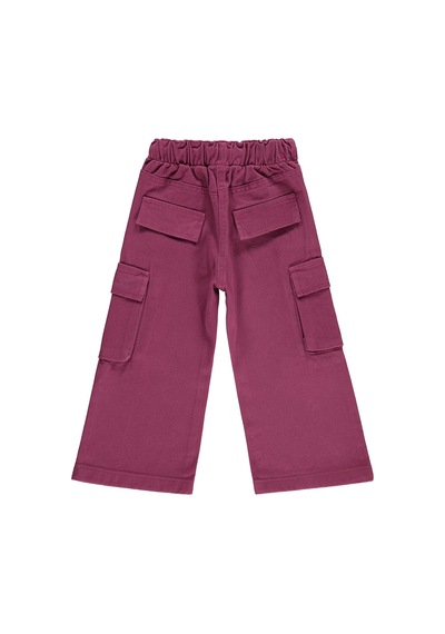 Civil Girls Civil Kız Çocuk Kargo Cepli Pantolon Gabardin Okul Kreş Ve Günlük Kullanım - Lila Mürdüm Civil Girls Civil Kız Çocuk Kargo Cepli Pantolon Gabardin Okul Kreş Ve Günlük Kullanım - Lila Mürdüm