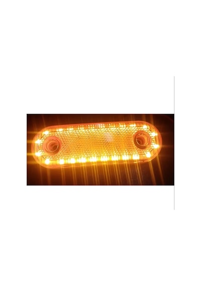24 LED SARI LAMBA 12V-24V TIR KAMYON DORSE OTOBÜS MİNİBÜS OFFROAD