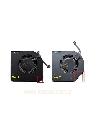 Tongfang Gk7cn6s Gk7cp7s Ther7gk7c6-1412 Eg75070s1-c460-s99 Cpu & Gpu Fanı - Tip-1 / Fan761