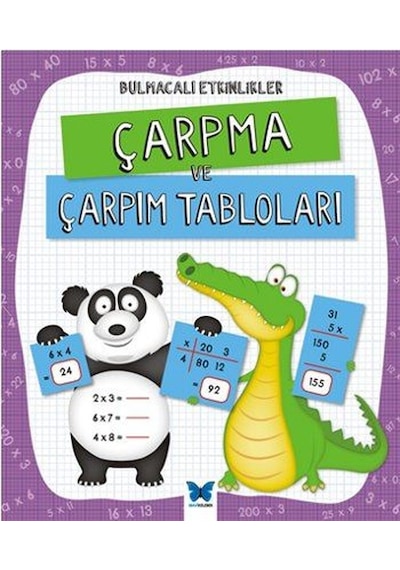 Çarpma ve Çarpım Tabloları - Penny Worms - Mavi Kelebek