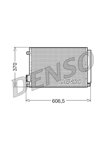 Klima Radyatörü - Fiat Panda, 500 - Denso-dcn09045