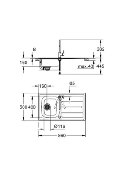 Grohe Rainshower El Duşu Askısı - 27074al0 Krom