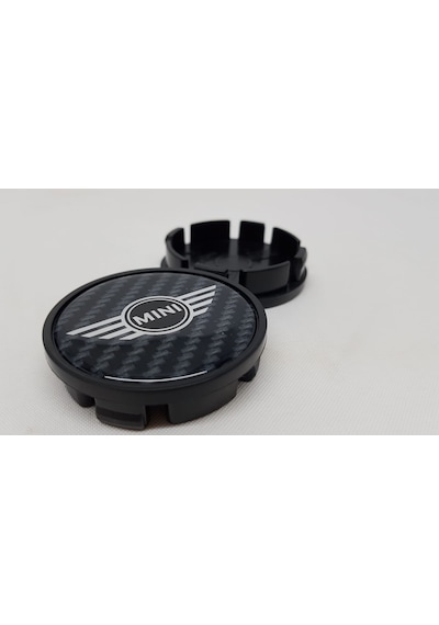 Jant Göbeği Mini Cooper 65-60 60Mm.Yuva Plasto 4 Lü Set Karbon