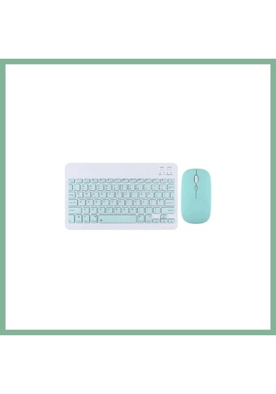 Bşkvirgo Kyb71 Kablosuz Türkçe Q Klavye Mouse Set - Açık Yeşil Bsk2026 Diğer